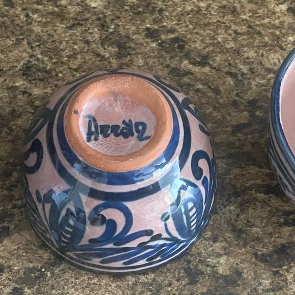 3 Small Hand Crafted Artisan Bowls for Dipping/Sauces or Pet Dishes - Picture 3 of 10